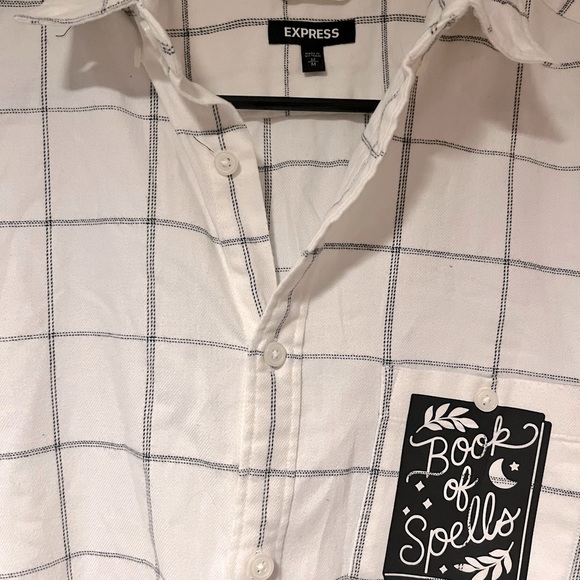 Flannel with hand-made patch - Picture 3 of 5